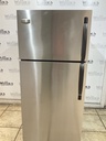 Frigidaire Used Refrigerator Top and Bottom 28 1/2” x 64 1/2” (Stainless Steel) 