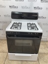 Kenmore Used Natural Gas Stove 30inches (White/Black) 