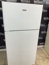Hotpoint Used Refrigerator Top and Bottom 28x61 1/2” (White) 