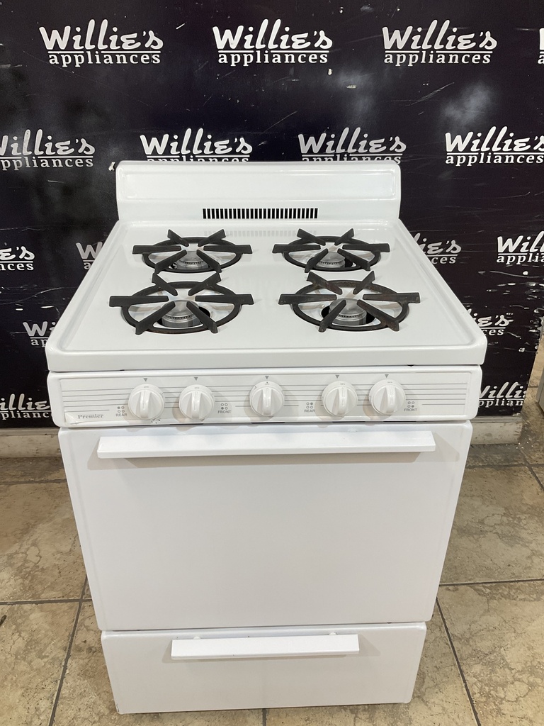 Premier Used Natural Gas Stove 24inches (White)