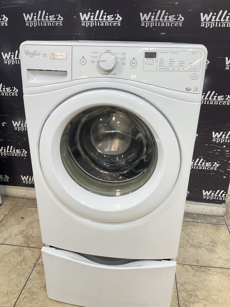 Whirlpool Used Washer Front-load 27inches (White) 
