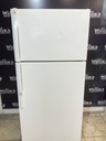 Ge Used Refrigerator Top and Bottom 28x64 1/2” (White) 