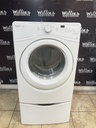 Whirlpool Used Electric Dryer 220volts (30 AMP) 27inches {4 prong} (White) 