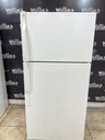 Ge Used Refrigerator Top and Bottom 28x61 1/2” (White) 