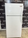 Frigidaire Used Refrigerator Top and Bottom 30x67 (White) 