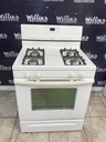 Whirlpool Used Natural Gas Stove 30inches (Bisque) 