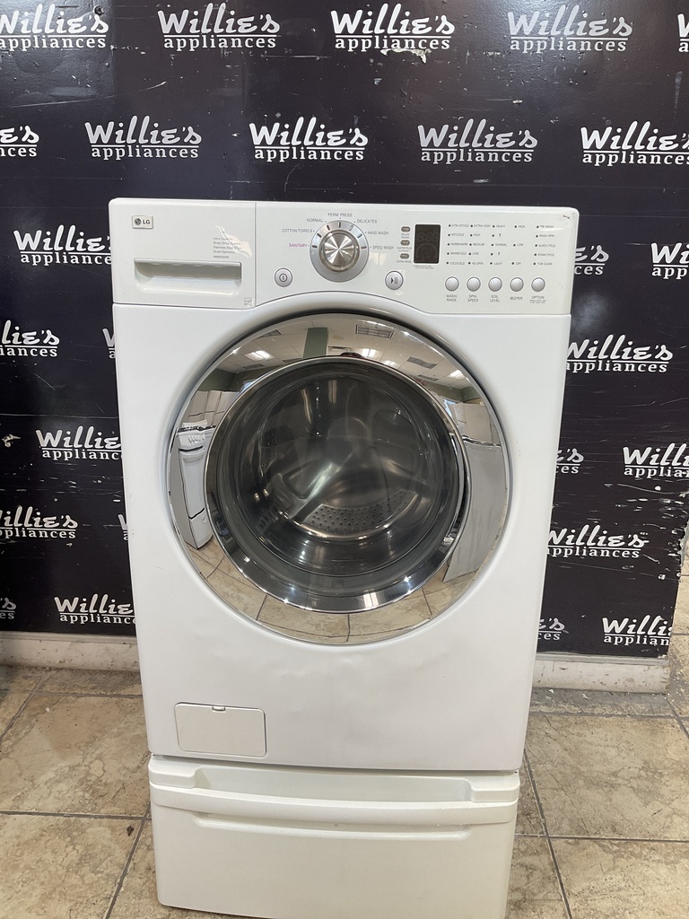 Lg Used Washer front-load 27inches (White)