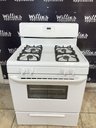 Frigidaire Used Natural Gas Stove 30inches (White) 