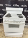 Frigidaire Used Electric Stove 220volts (40/50 AMP) 30inches {4 prong} (White) 