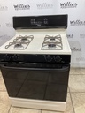 Hotpoint Used Natural Gas Stove 30inches (Bisque/Black) 
