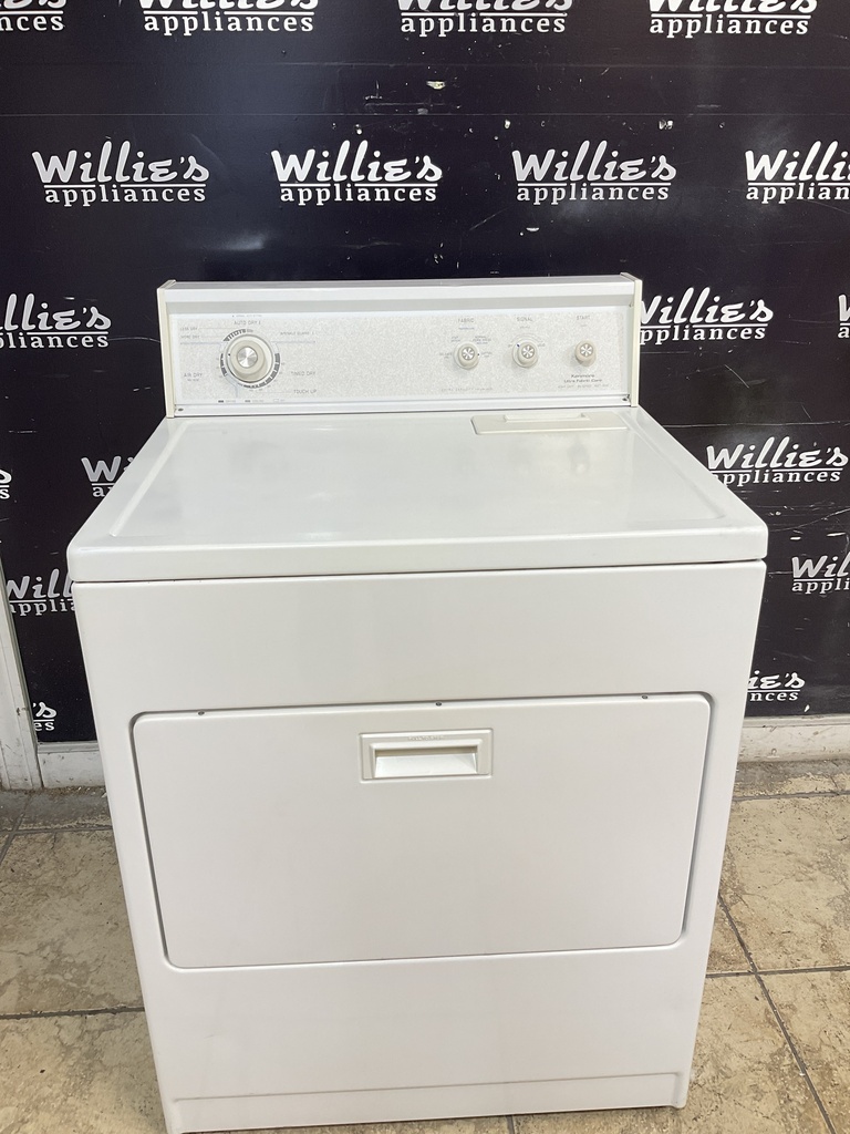 Kenmore Used Electric Dryer 220volts (30 AMP) 29inches {3 prong} (White) 