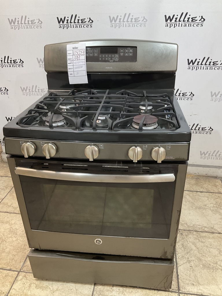 Ge Used Natural Gas Stove 30inches (Stainless) 