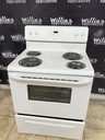 Frigidaire Used Electric Stove 220volts (40/50 AMP) 30inches {no cord} (white) 