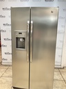 Ge Used Refrigerator Side by Side Counter Depth 36x69 1/2” (Stainless Steel) 