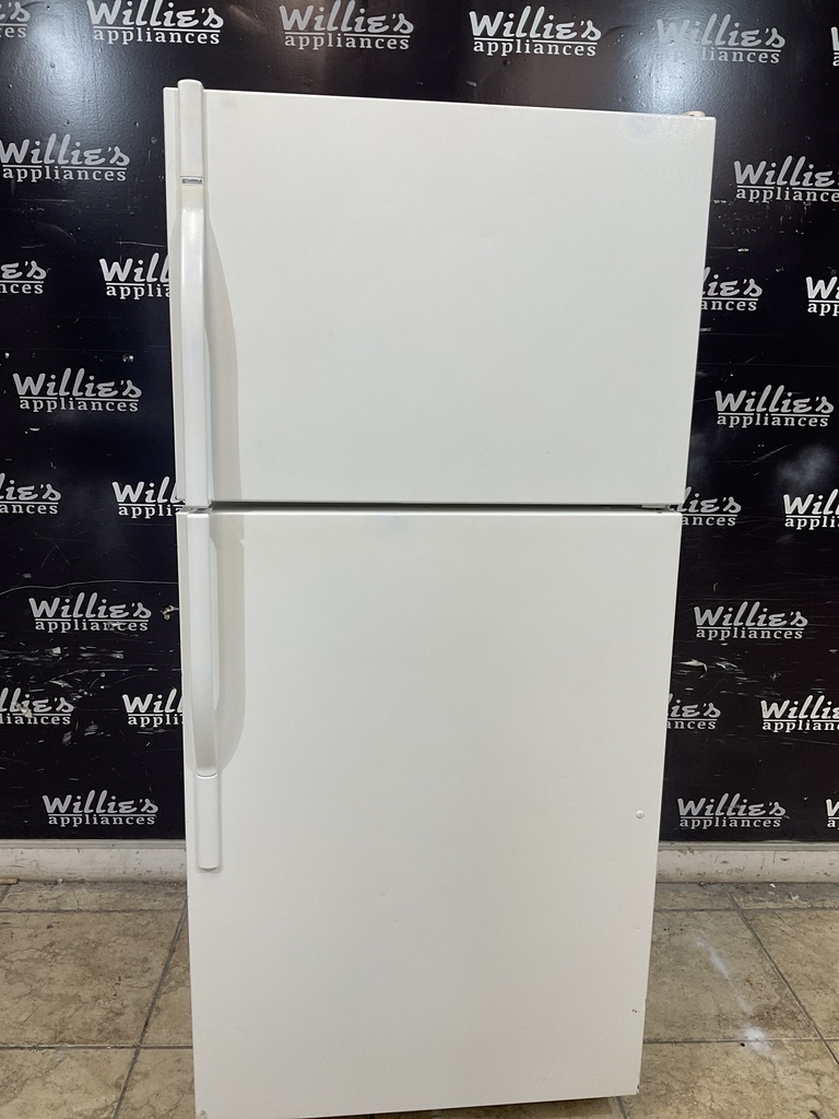 Kenmore Used Refrigerator Top and Bottom 30x65 1/2” (White) 