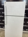 Ge Used Refrigerator Top and Bottom 28x64 1/2” (White) 