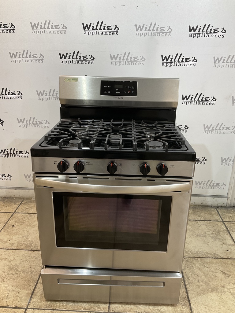 Frigidaire Used Gas Propane Stove 30inches (Stainless Steel) 