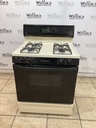 Ge Used Natural Gas Stove 30inches (bisque/black) 