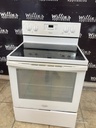 Whirlpool Used Electric Stove 220volts (40/50 AMP) 30inches {4 prong} (White) 