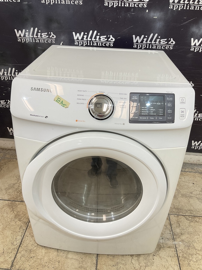 Samsung Used Natural Gas Dryer 27inches (White) 