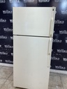 Hotpoint Used Refrigerator Top and Bottom 28x64 1/2” (bisque) 