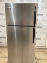 Frigidaire Used Refrigerator Top and Bottom 28 1/2” x 65” (Stainless Steel) 