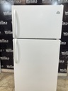 White Westinghouse Used Refrigerator Top and Bottom 30x66 (White) 