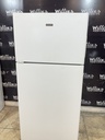 Hotpoint Used Refrigerator Top and Bottom 28x61 1/2” (White) 