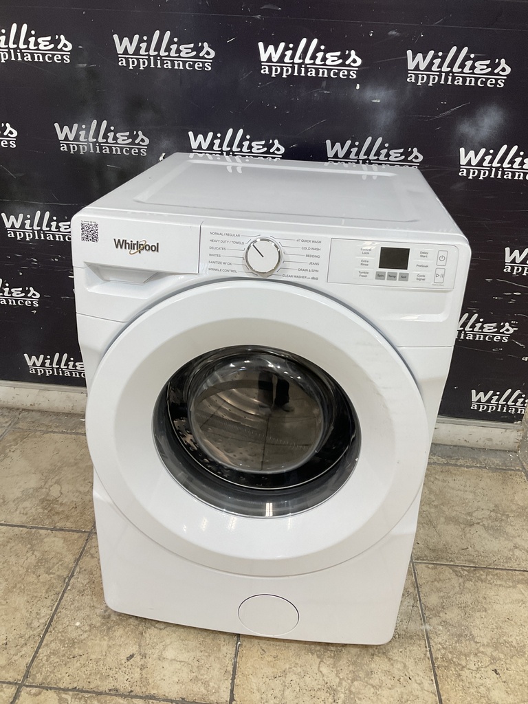 Whirlpool Used Washer Front-load 27inches (white) 
