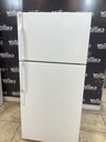 Ge Used Refrigerator Top and Bottom 28x61 1/2” (White) 