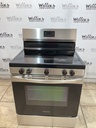 Frigidaire Used Electric Stove 220volts (40/50 AMP) 30inches {4 prong} (Stainless steel) 