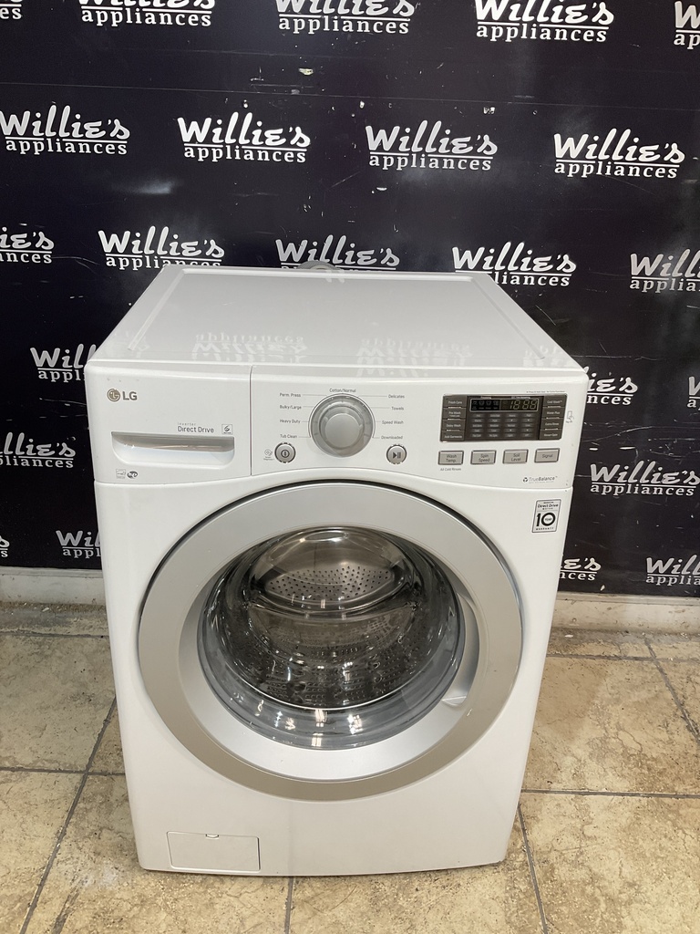 Lg Used Washer Front-load 27inches (White) 