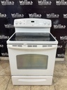 Ge Used Electric Stove 220volts (40/50 AMP) 30inches {4 prong} (White) 