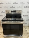 Frigidaire Used Electric Stove 220volts (40/50 AMP) 30inches {4 prong} (Stainless steel) 