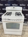 Ge Used Natural Gas Stove 30inches (Bisque) 