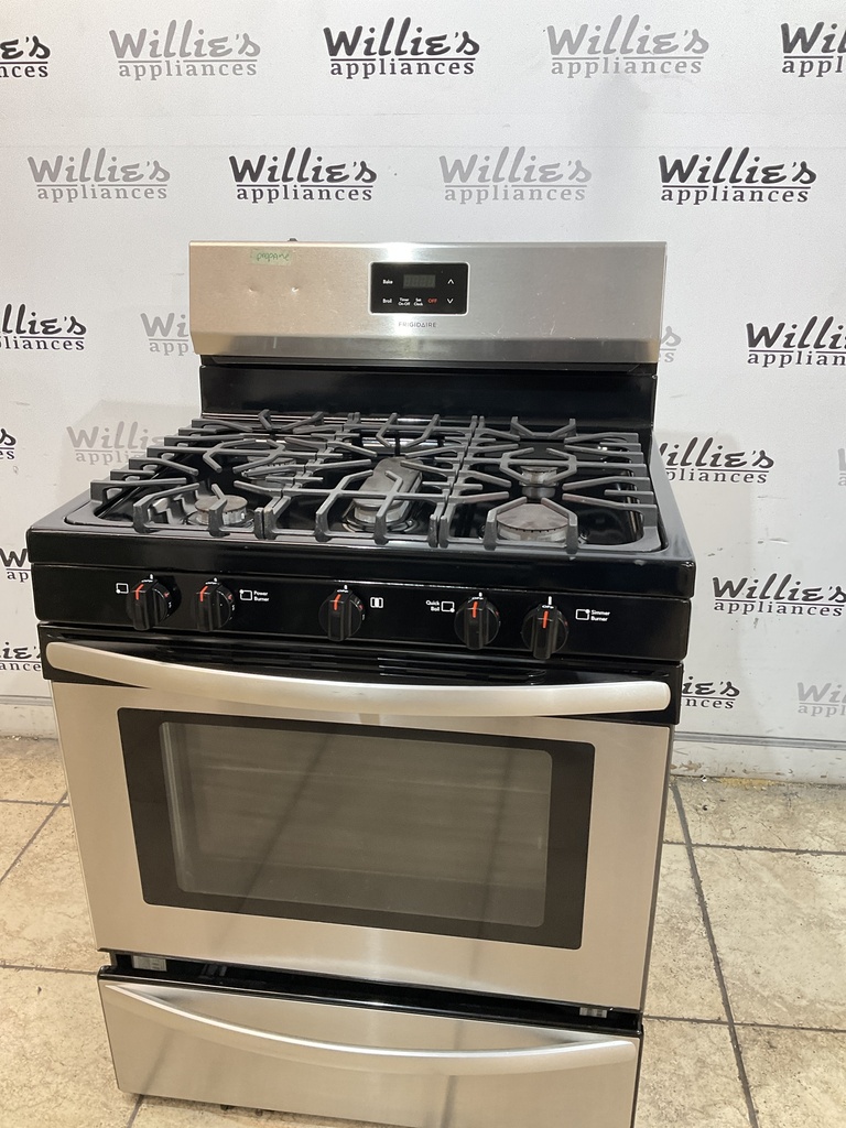 Frigidaire Used Gas Propane Stove 30inches (Stainless Steel) 