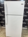 Frigidaire Used Refrigerator Top and Bottom 28 1/2” x 65” (White) 