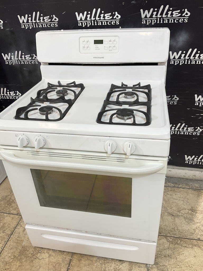 Frigidaire Used Natural Gas Stove 30inches (White) 
