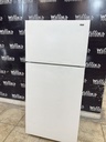 Hotpoint Used Refrigerator Top and Bottom 28x61 1/2” (white) 