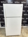 Kenmore Used Refrigerator Top and Bottom 28x60 1/2” (White) 
