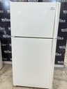 Ge Used Refrigerator Top and Bottom 33x67 1/2” (bisque) 