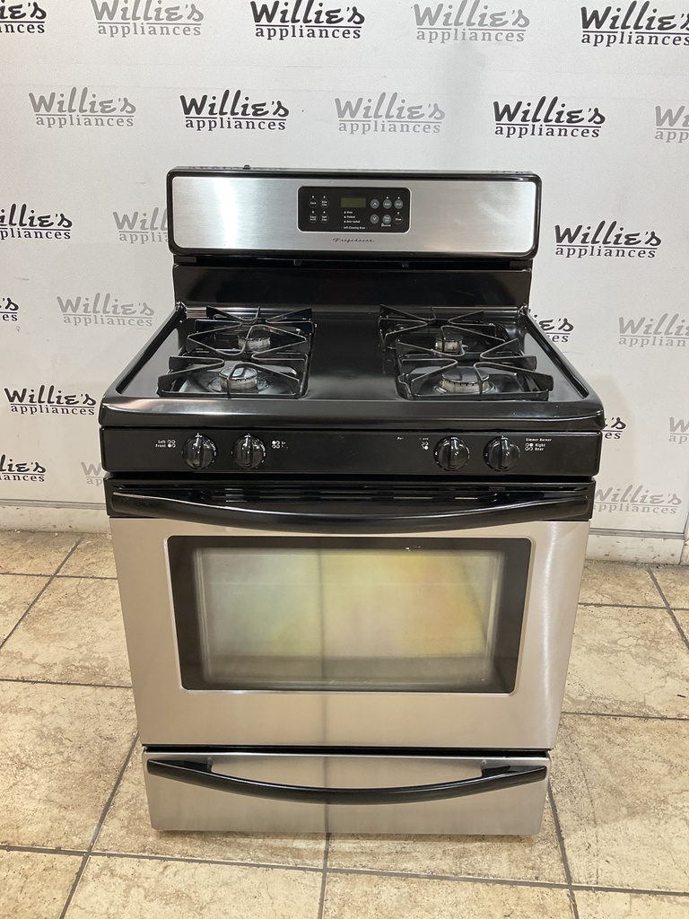 Frigidaire Used Natural Gas Stove 30inches (Black) 