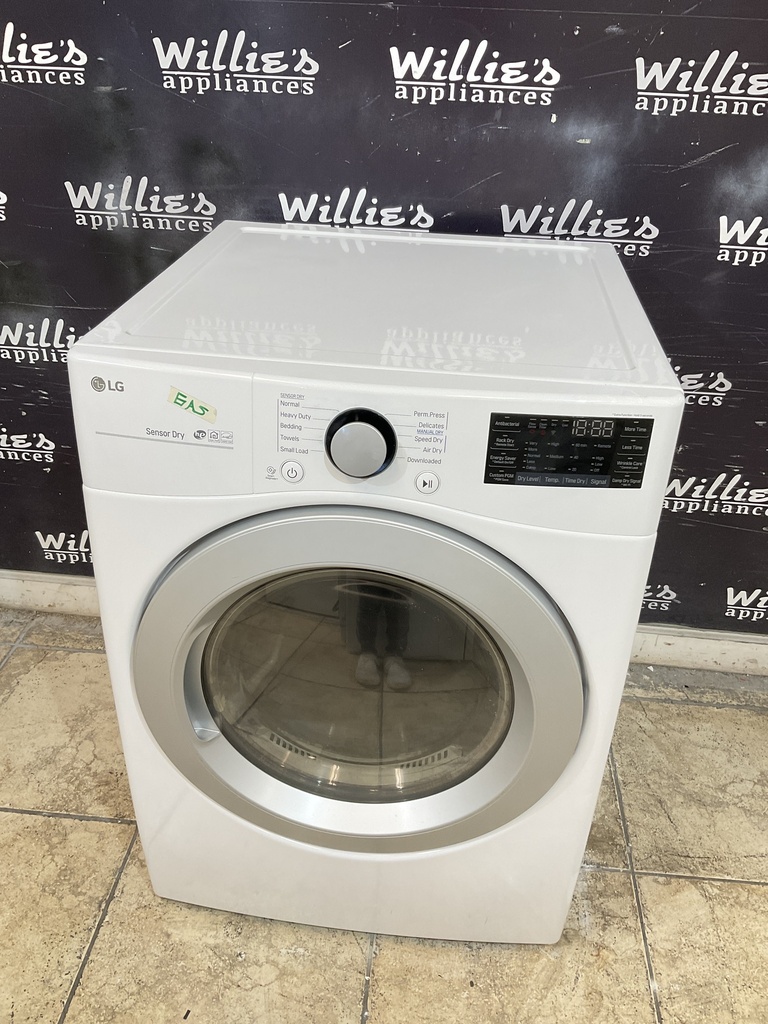 Lg Used Natural Gas Dryer 27inches (white) 