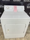 Whirlpool Used Natural Gas Dryer 29inches (white) 