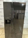 Whirlpool Used Refrigerator Side by Side 33x67 (black) 