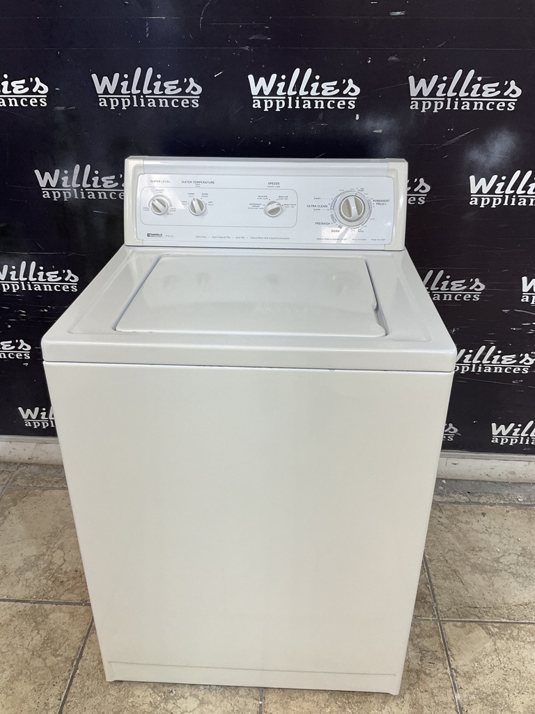 Kenmore Used Washer Top-load 27inches (bisque)