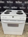 Frigidaire Used Electric Stove 220volts (40/50 AMP) 30inches {4 prong} (White)