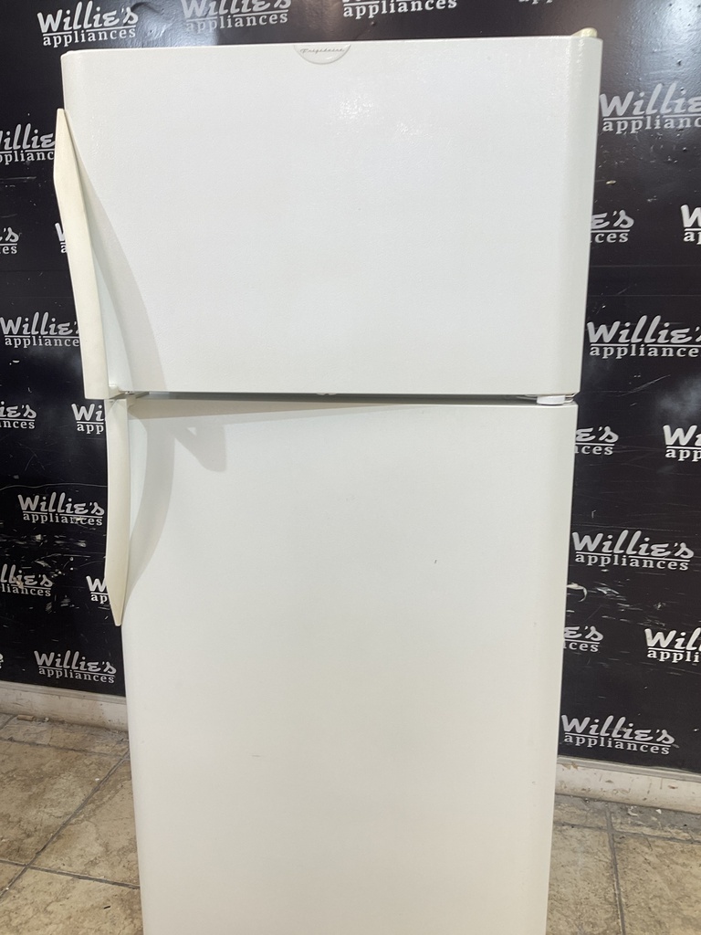 Frigidaire Used Refrigerator Top and Bottom 30x66 1/2” (White) 