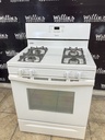 Whirlpool Used Natural Gas Stove 30inches (White) 