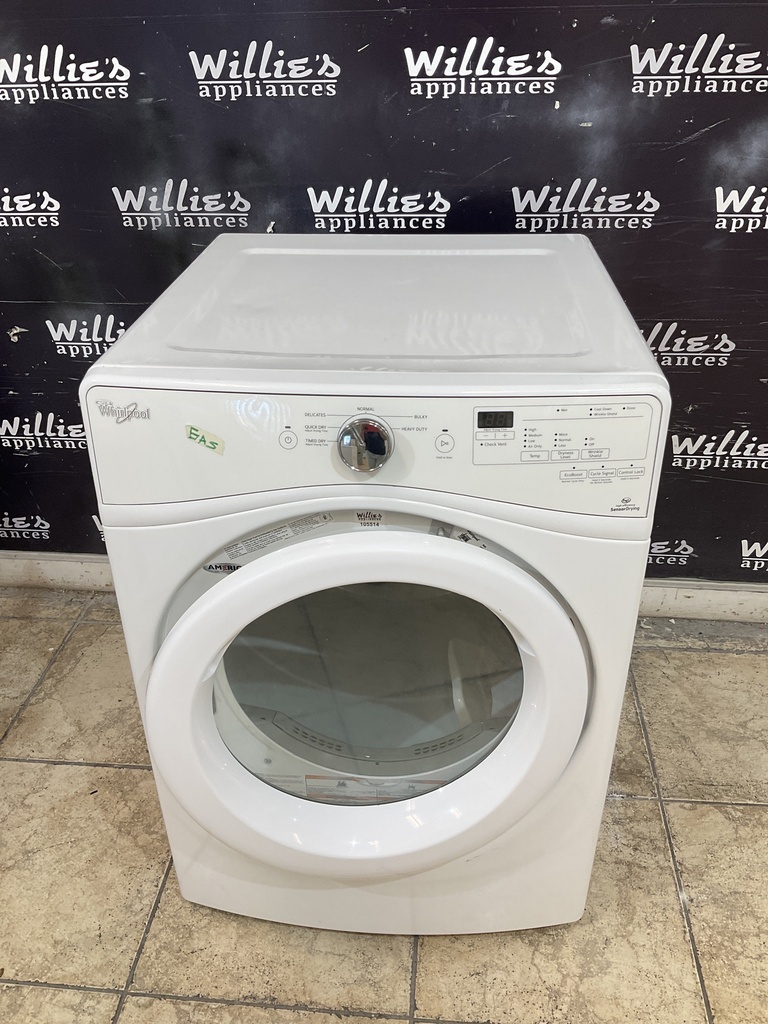 Whirlpool Used Natural Gas Dryer 27inches (white)
